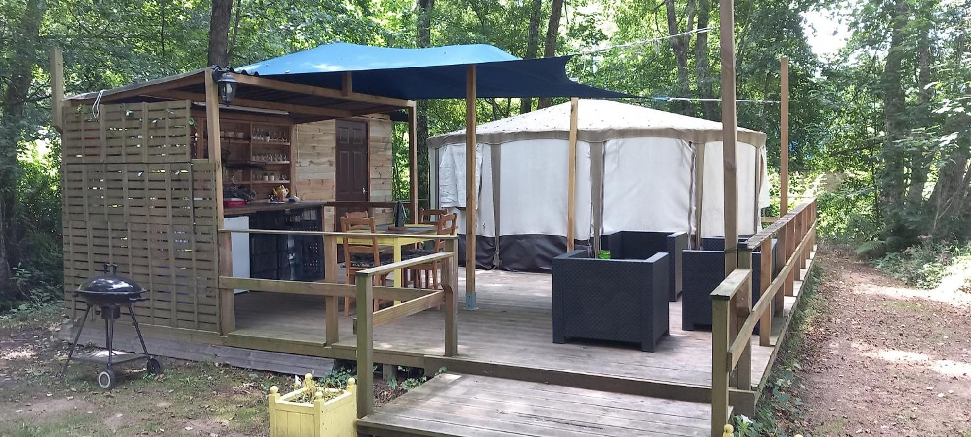 Luxury Glamping @Moulin Des Forges Hotel Moutier-Malcard Eksteriør billede